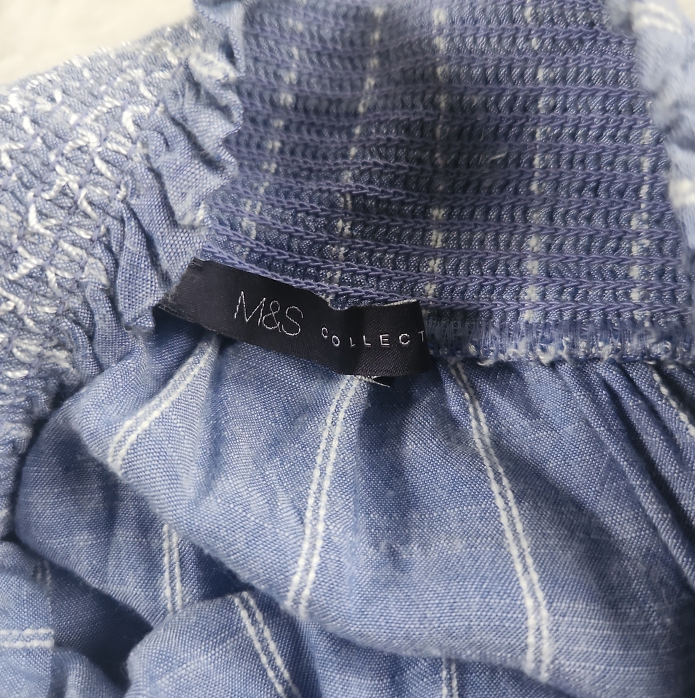 Marks Spencer M&S Lightweight Viscose Skirt Midi - Picture 4 of 6
